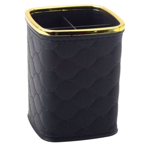 LEAN Organizer Pojemnik Na Pędzle Cztery Przegrody Czarny 12 x 9,5cm LEAN Organizer Pojemnik Na Pędzle Cztery Przegrody Czarny 12 x 9,5cm
