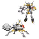 LEAN TOYS Klocki Konstrukcyjne Lądownik Marsjański Robot Kosmiczny 2w1 146 el.