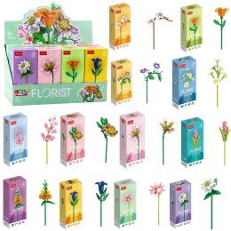 LEAN TOYS Klocki Konstrukcyjne Pojedynczy Kwiat Dekoracyjny 56-245 el.