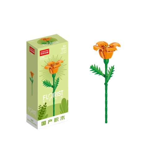 LEAN TOYS Klocki Konstrukcyjne Pojedynczy Kwiat Dekoracyjny 56-245 el. LEAN TOYS Klocki Konstrukcyjne Pojedynczy Kwiat Dekoracyjny 56-245 el.