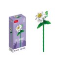 LEAN TOYS Klocki Konstrukcyjne Pojedynczy Kwiat Dekoracyjny 56-245 el.