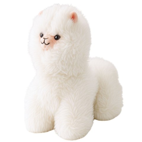 LEAN Toys Pluszowa Maskotka Przytulanka Lama Biała 40 x 40cm LEAN Toys Pluszowa Maskotka Przytulanka Lama Biała 40 x 40cm