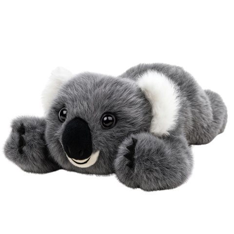 LEAN Toys Pluszowa Maskotka Przytulanka Leżący Miś Koala Szary 30cm LEAN Toys Pluszowa Maskotka Przytulanka Leżący Miś Koala Szary 30cm