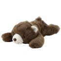 LEAN Toys Pluszowa Maskotka Przytulanka Leżący Niedźwiedź Brązowy 30cm LEAN Toys Pluszowa Maskotka Przytulanka Leżący Niedźwiedź Brązowy 30cm