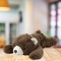 LEAN Toys Pluszowa Maskotka Przytulanka Leżący Niedźwiedź Brązowy 30cm LEAN Toys Pluszowa Maskotka Przytulanka Leżący Niedźwiedź Brązowy 30cm
