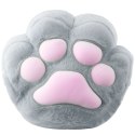 LEAN Toys Pluszowa Poduszka Przytulanka Z Kieszenią Na Ręce Ogrzewacz Szara 40cm LEAN Toys Pluszowa Poduszka Przytulanka Z Kieszenią Na Ręce Ogrzewacz Szara 40cm