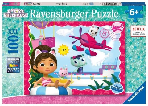 Puzzle dla dzieci 2D: Koci Domek Gabi 100el Puzzle dla dzieci 2D: Koci Domek Gabi 100el