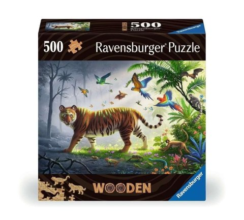 Puzzle drewniane 500 Tygrys Puzzle drewniane 500 Tygrys
