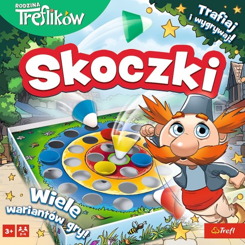 Trefl Gry Gra Zręcznościowa Skoczki Trefl 02820 Trefl Gry Gra Zręcznościowa Skoczki Trefl 02820