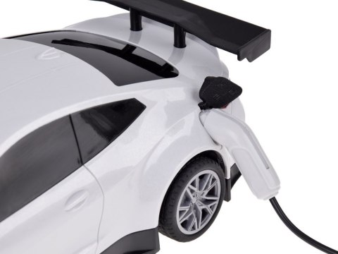 Autko + stacja ładowania Samochód elektryczny kolorowe światła RC0687 Autko + stacja ładowania Samochód elektryczny kolorowe światła RC0687