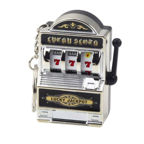 LEAN TOYS Brelok Mini Maszyna Kasynowa Slot Automat Ruchomy Drążek Mix Kolor LEAN TOYS Brelok Mini Maszyna Kasynowa Slot Automat Ruchomy Drążek Mix Kolor
