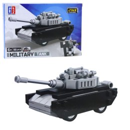 LEAN TOYS Klocki Konstrukcyjne 2w1 Pojazdy Wojskowe Środki Transportu Robot