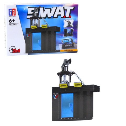 LEAN TOYS Klocki Konstrukcyjne Pojazdy Środki Transportu SWAT 2w1 92-117 el. LEAN TOYS Klocki Konstrukcyjne Pojazdy Środki Transportu SWAT 2w1 92-117 el.