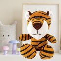 LEAN TOYS Pluszowa Maskotka Przytulanka Tygrys Z Przyssawką Brązowy 23 x 12 cm LEAN TOYS Pluszowa Maskotka Przytulanka Tygrys Z Przyssawką Brązowy 23 x 12 cm