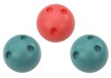 LEAN Toys Gra Zręcznościowa Zestaw Kręgli 6szt Kolorowe