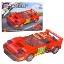 LEAN Toys Klocki Konstrukcyjne Auto Robot 2w1 Czerwony Napęd 329 el.