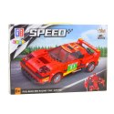 LEAN Toys Klocki Konstrukcyjne Auto Robot 2w1 Czerwony Napęd 329 el.