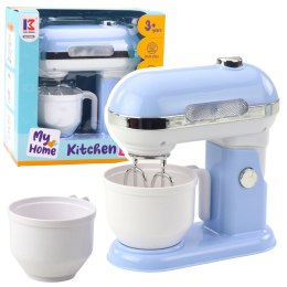 LEAN Toys Mikser Robot Kuchenny Dla Dzieci Światła Mechanizm Obrotowy Niebieski