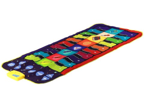 LEAN Toys Muzyczna Mata Edukacyjna Motyw Pianinka Instrumenty LEAN Toys Muzyczna Mata Edukacyjna Motyw Pianinka Instrumenty