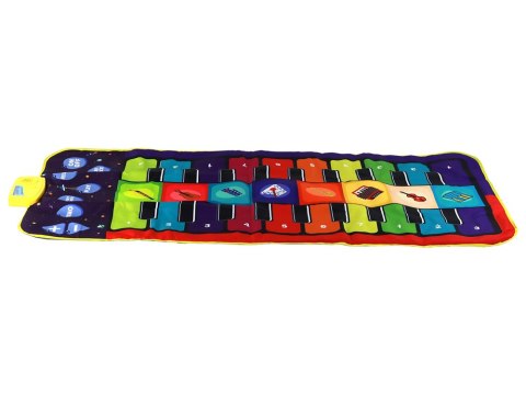 LEAN Toys Muzyczna Mata Edukacyjna Motyw Pianinka Instrumenty LEAN Toys Muzyczna Mata Edukacyjna Motyw Pianinka Instrumenty