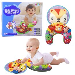 LEAN Toys Poduszka Podparcie Dla Niemowlaka Szeleszcząca Mata Zawieszki Lisek