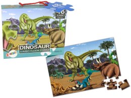 LEAN Toys Puzzle Dla Dzieci Układanka Dinozaury 48 Elem