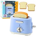 LEAN Toys Toster Kuchenny Dla Dzieci Wyskakujące Grzanki Niebieski LEAN Toys Toster Kuchenny Dla Dzieci Wyskakujące Grzanki Niebieski