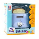 LEAN Toys Toster Kuchenny Dla Dzieci Wyskakujące Grzanki Niebieski LEAN Toys Toster Kuchenny Dla Dzieci Wyskakujące Grzanki Niebieski