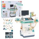 LEAN Toys Zestaw Doktora Akcesoria Medyczne RTG EKG Światła Dźwięki 26 el.
