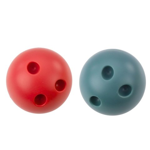 LEAN Toys Zestaw Kręgli z Kotkami Dla Dzieci 10 Kręgli 2 Kule Kolorowe LEAN Toys Zestaw Kręgli z Kotkami Dla Dzieci 10 Kręgli 2 Kule Kolorowe