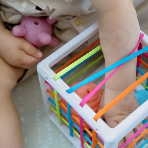 WOOPIE BABY Elastyczna Kostka Sensoryczna Sorter dla Dzieci Zwariowane Kształty 5 el. WOOPIE BABY Elastyczna Kostka Sensoryczna Sorter dla Dzieci Zwariowane Kształty 5 el.