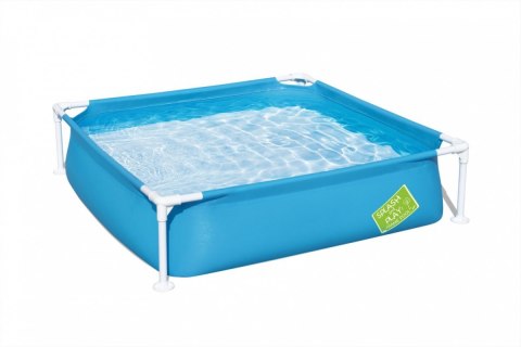 Ogrodowy Basen stelażowy dla dzieci 2+ BESTWAY Kwadrat 122x122x30,5cm Ogrodowy Basen stelażowy dla dzieci 2+ BESTWAY Kwadrat 122x122x30,5cm
