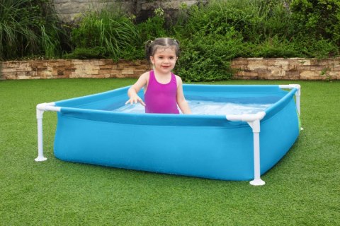 Ogrodowy Basen stelażowy dla dzieci 2+ BESTWAY Kwadrat 122x122x30,5cm Ogrodowy Basen stelażowy dla dzieci 2+ BESTWAY Kwadrat 122x122x30,5cm