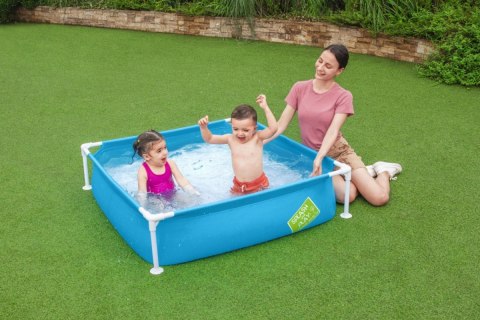 Ogrodowy Basen stelażowy dla dzieci 2+ BESTWAY Kwadrat 122x122x30,5cm Ogrodowy Basen stelażowy dla dzieci 2+ BESTWAY Kwadrat 122x122x30,5cm