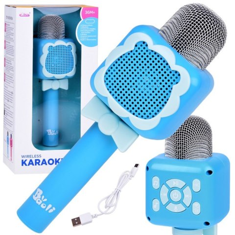 Bezprzewodowy Mikrofon dla dzieci KARAOKE nagrywanie Bluetooth IN0168 Bezprzewodowy Mikrofon dla dzieci KARAOKE nagrywanie Bluetooth IN0168