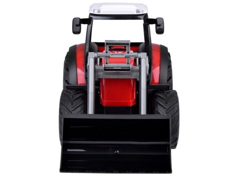 Duży Czerwony Traktor z Ruchomym Ramieniem i Wielkimi Kołami RC0666 Duży Czerwony Traktor z Ruchomym Ramieniem i Wielkimi Kołami RC0666
