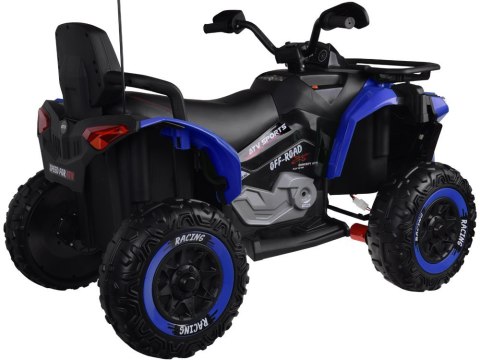 Duży quad na akumulator dla dziecka 4x4 PA0328 Niebieski Duży quad na akumulator dla dziecka 4x4 PA0328 Niebieski