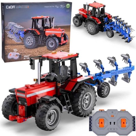 Duży Zestaw klocków 1675-ele 1:17 Traktor + pług Zdalnie sterowany ZA5251 Duży Zestaw klocków 1675-ele 1:17 Traktor + pług Zdalnie sterowany ZA5251