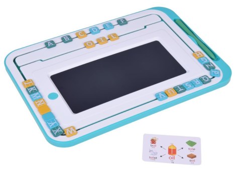 Edukacyjny zestaw 3w1 Tablica LCD + karty do NAUKA ANGIELSKIEGO TA0113 Edukacyjny zestaw 3w1 Tablica LCD + karty do NAUKA ANGIELSKIEGO TA0113