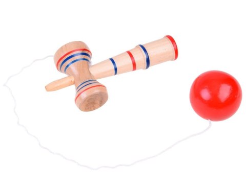 Kendama Drewniana gra zręcznościowa zabawka drewniana GR0462 Kendama Drewniana gra zręcznościowa zabawka drewniana GR0462