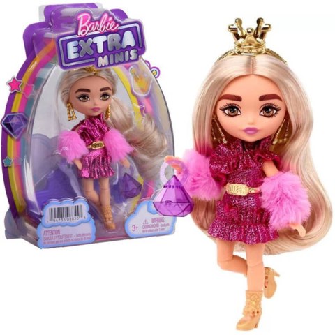 Lalka Barbie EXTRA MINIS w imprezowej stylizacji gwiazda ZA5439 Lalka Barbie EXTRA MINIS w imprezowej stylizacji gwiazda ZA5439