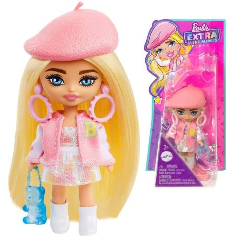Lalka stylowa modowa Barbie Extra Mini Minis w berecie HLN48 ZA5105C Lalka stylowa modowa Barbie Extra Mini Minis w berecie HLN48 ZA5105C