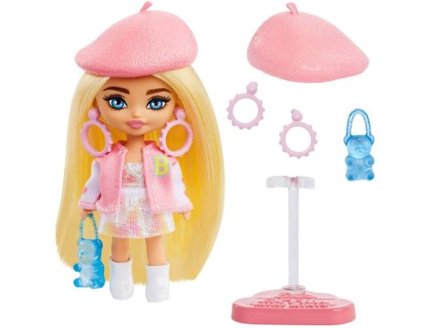 Lalka stylowa modowa Barbie Extra Mini Minis w berecie HLN48 ZA5105C Lalka stylowa modowa Barbie Extra Mini Minis w berecie HLN48 ZA5105C