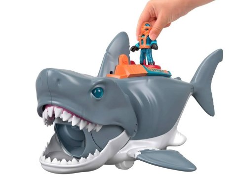 Mattel Imaginext Mega mechaniczny rekin atak rekina ruchoma paszcza ZA5438 Mattel Imaginext Mega mechaniczny rekin atak rekina ruchoma paszcza ZA5438