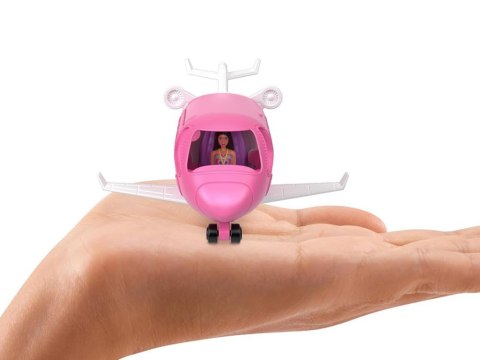 Mattel Mini Barbie Land Lalka pilotka + samolot ZA6038 A Mattel Mini Barbie Land Lalka pilotka + samolot ZA6038 A