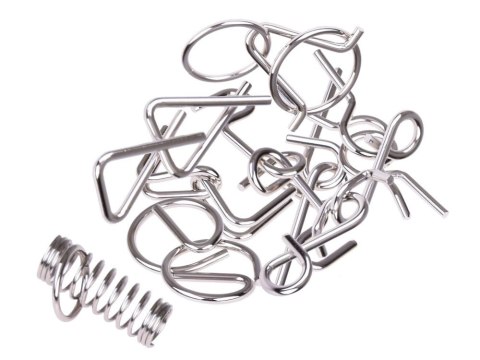 Metalowa Układanka puzzle łamigłówka zagadka logiczna 9 ele ZA5066 Metalowa Układanka puzzle łamigłówka zagadka logiczna 9 ele ZA5066