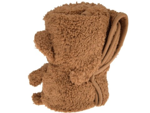Miękki kocyk - przytulanka 2w1 MAŁPKA w kolorze mokka mouse ZA0724 Miękki kocyk - przytulanka 2w1 MAŁPKA w kolorze mokka mouse ZA0724