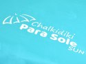 Parasol Plażowy Ogrodowy Chalkidiki Para SoleSun UPF50 240cm ŁAMANY SP0810