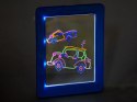 Podświetlana Tablica + okulary 3D pisaki TA0092