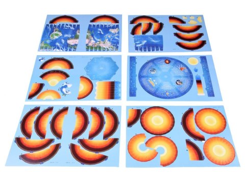 Puzzle 3D Planeta Ziemia 50 elementów struktura Ziemia ZA5348 Puzzle 3D Planeta Ziemia 50 elementów struktura Ziemia ZA5348